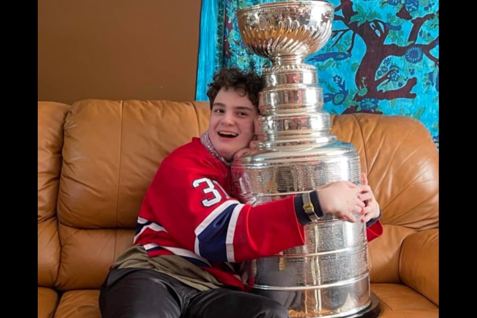 Newmarket-area teen Neil Brochu got a chance to see the Stanley Cup up close Nov. 23.