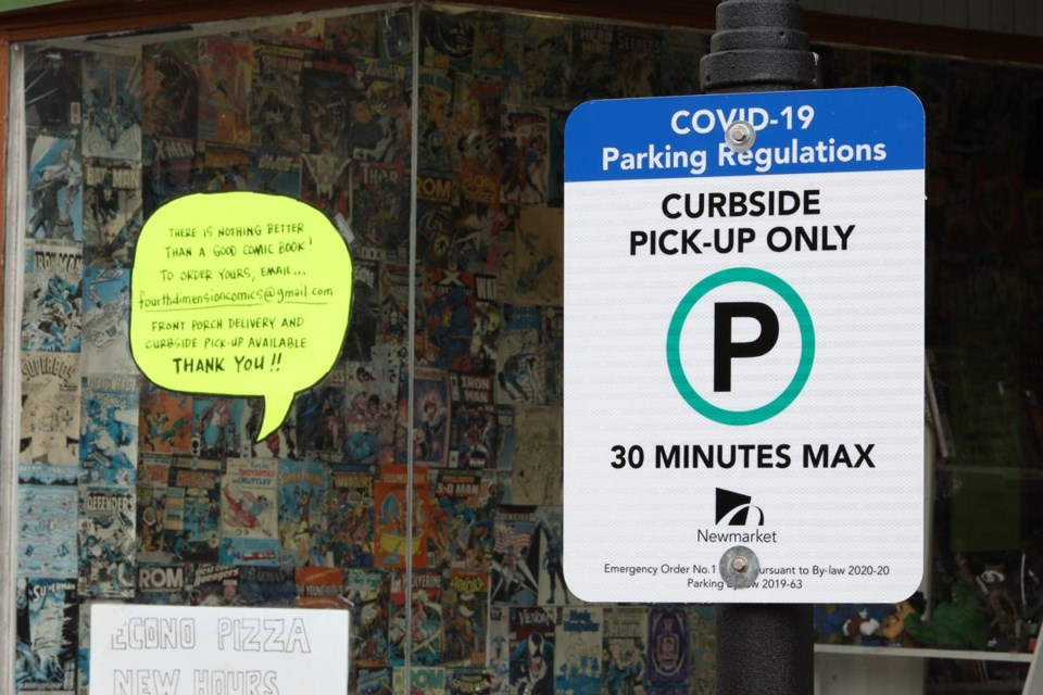 20200511 main street parking signs GK