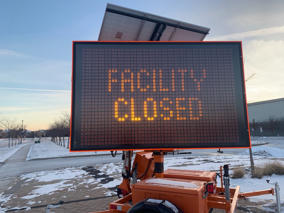 facility closed lockdown