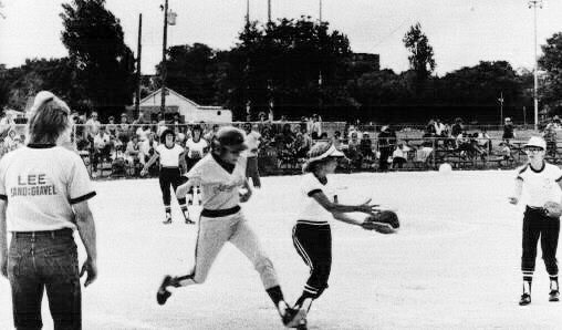 Baseball and softball games have long been held at the Fairgrounds, first built in 1865.