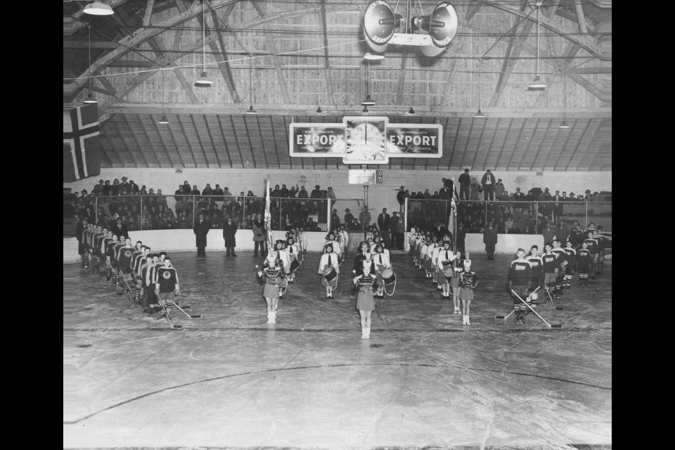 The Town of Newmarket took over the privately built indoor arena downtown in 1944.