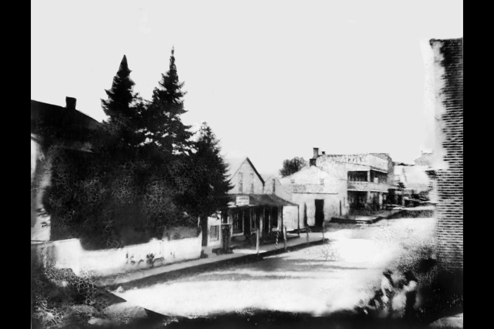 Newmarket's Main Street 1856