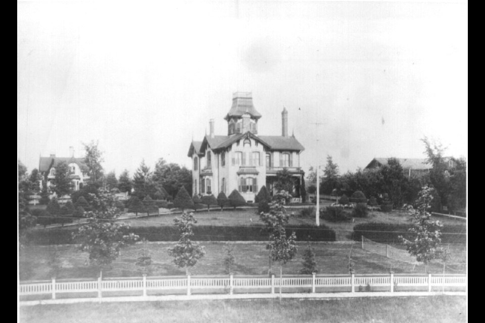 The Cane House was purchased to be converted to a hospital at the corner of Davis Drive and Prospect Street, the site of the current hospital.