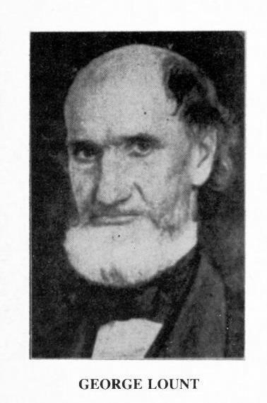 George Lount was a master land surveyor, postmaster, farmer, tinsmith and public surveyor in the early days of the Village of Newmarket.