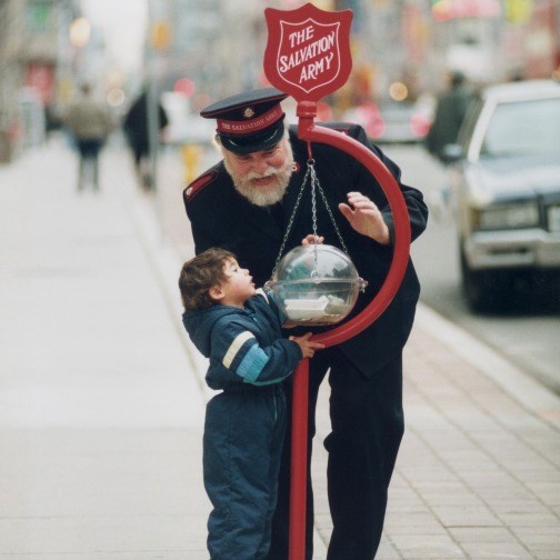 The iconic Salvation Army Christmas Kettle Campaign kicks off this week at Upper Canada Mall in Newmarket. Boris Spremo/Supplied photo