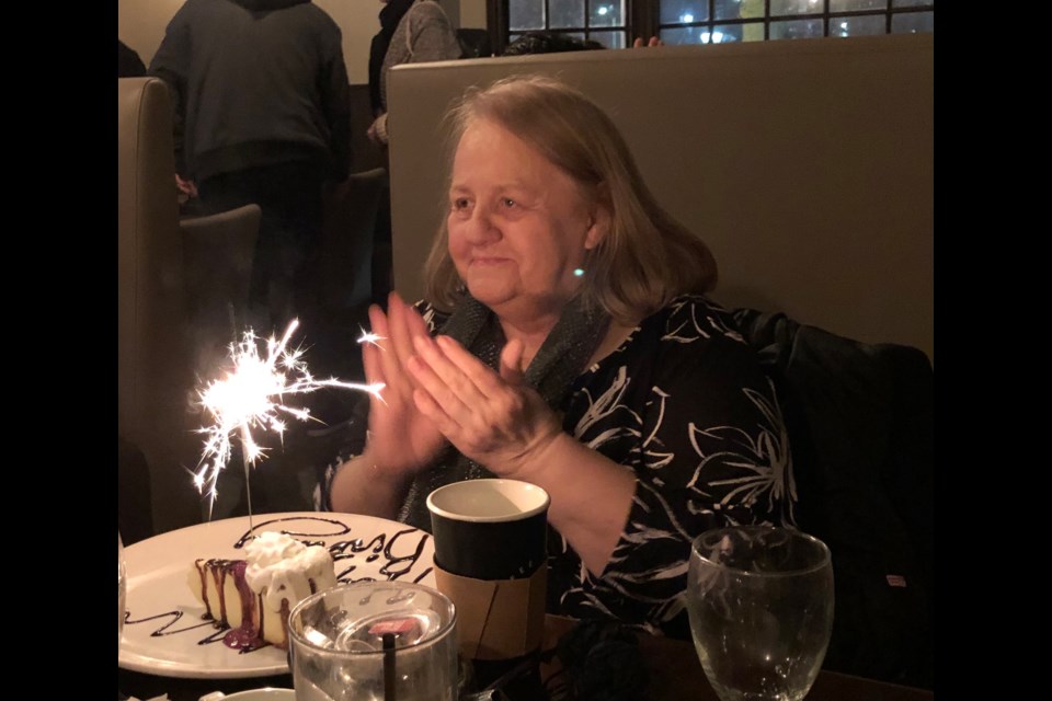 Marie Michalek, a resident of Eagle Terrace Long Term Care Home celebrates her birthday at Cachet Supper Club.