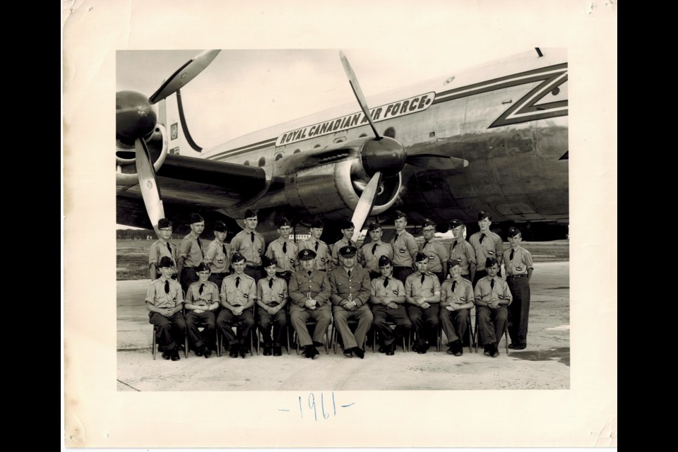 94 Newmarket Optimist Royal Canadian Air Cadet Squadron are pictured in 1961, the year the group was reformed and revived in the area