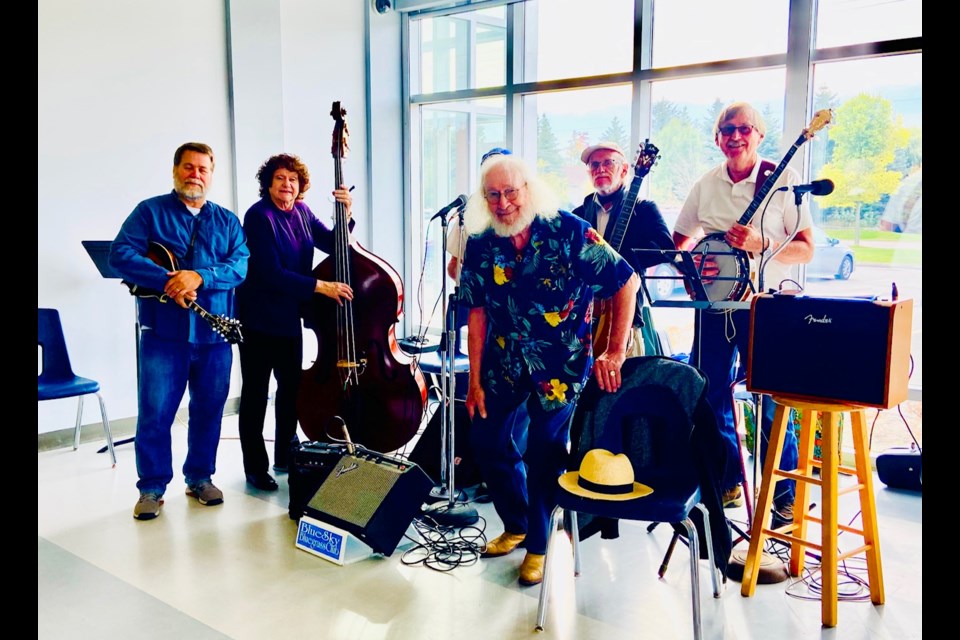Blue Grass entertained at the 55 'n Up Club celebration of the United Nations Older Persons Day at the Sharon sports complex Oct. 1.
