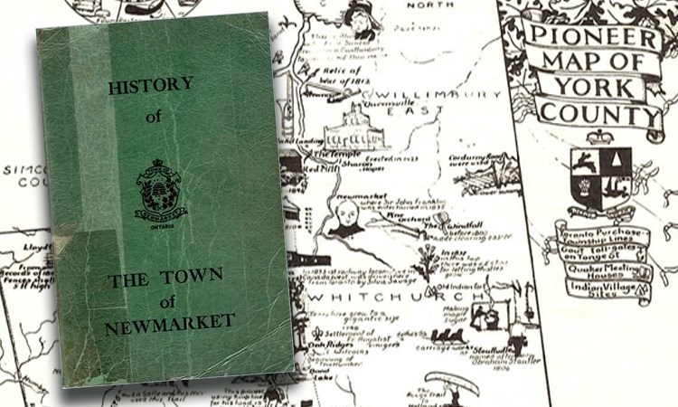 Rare book History of the Town of Newmarket