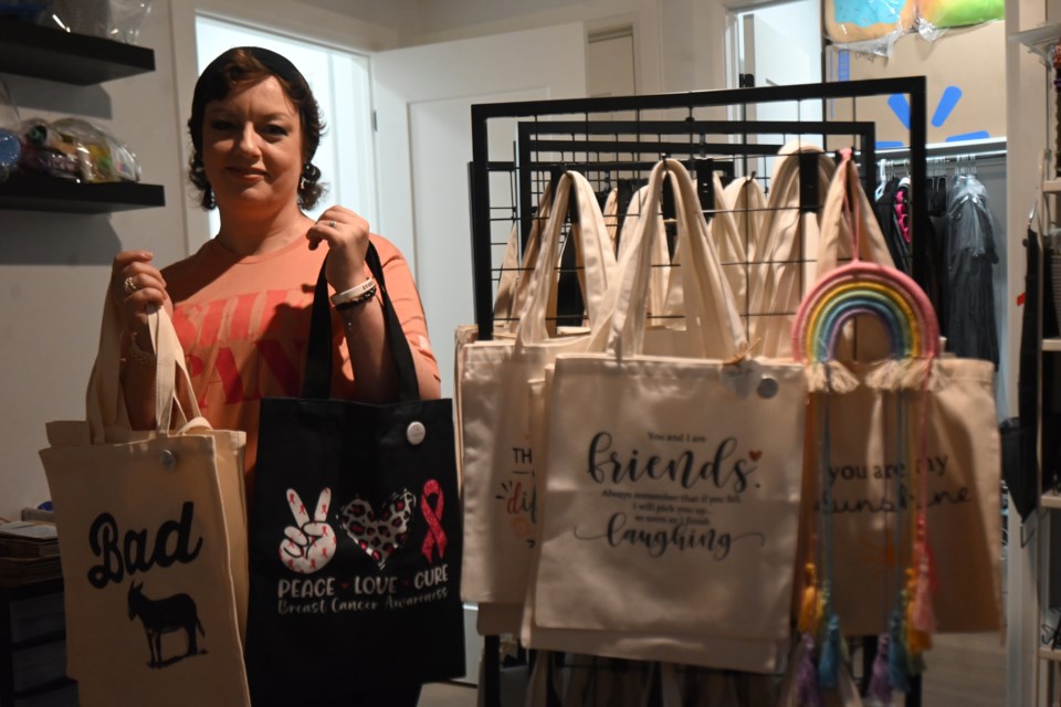 Newmarket resident Bonnie Luciano has launched a gift bag initiative called Carebag. 