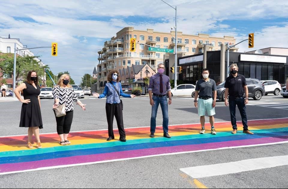 2020 08 22 rainbow crosswalk Aurora