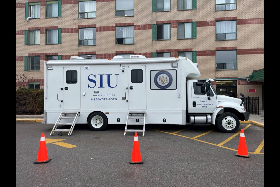 SIU remain on the scene at Heritage East Apts in Newmarket investigating the incident.