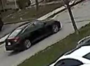 Police provided photo shows a vehicle suspected to have been driven by a person who shot a Toronto man in Vaughan on Friday, April 24.