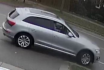 A male suspect reportedly threw a female victim into a grey or silver Audi SUV Saturday, Nov. 2 in Vaughan. Supplied photo/York Regional Police