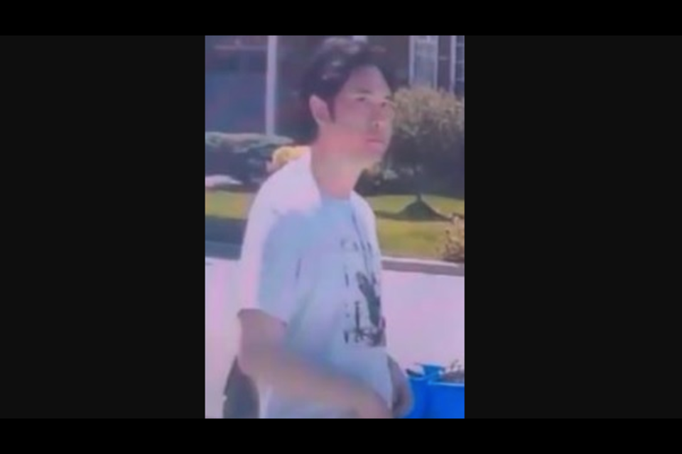 Police are seeking this suspect following acts of indecent exposure on July 2 and 3 in Richmond Hill.