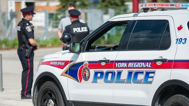 YRP crime scene police car