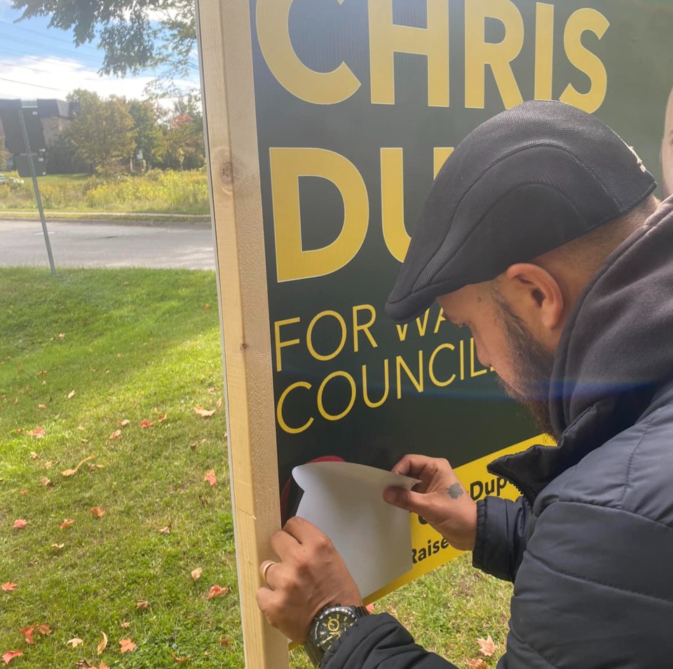 20221005-Chris Dupee campaign sign-JQ