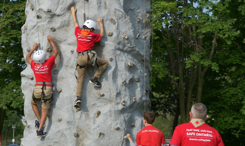 2019 06 29 Scouts safety climbing