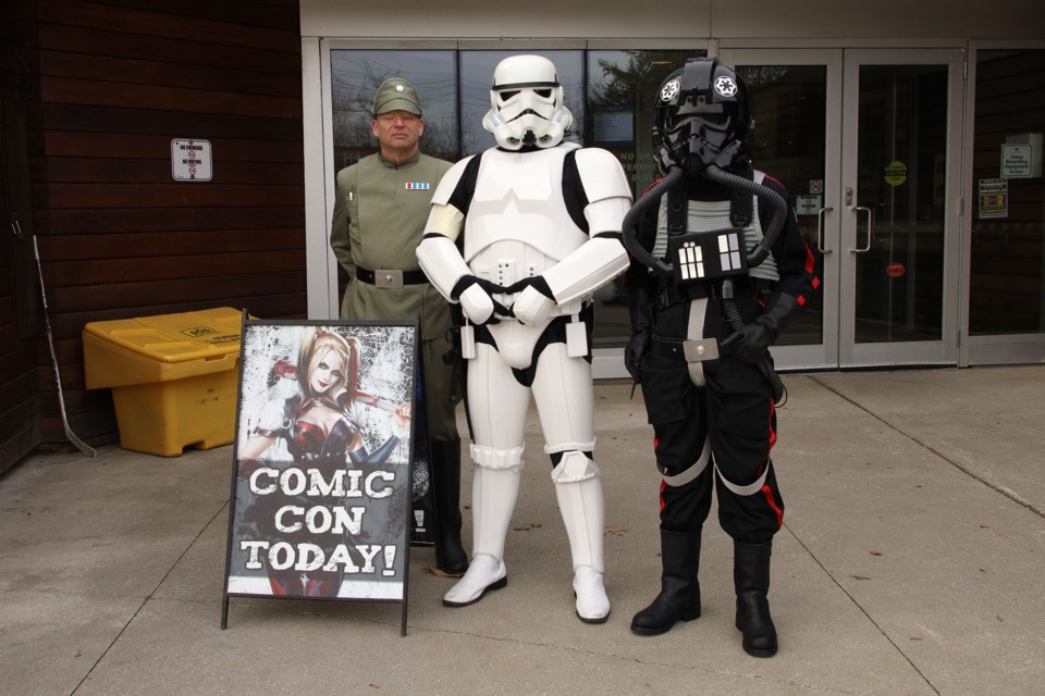 Newmarket ComiCon arrived at the Newmarket Community Centre Dec. 4, with patrons ready dressed up in costume.   Greg King for NewmarketToday