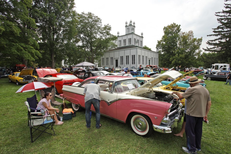 The Highway 11 Cruisers were back at Sharon Temple for their popular annual summer car show Sunday.  Greg King for NewmarketToday