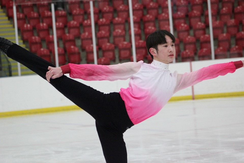 Alfred Lau, 18,  will be skating in both Star 9 and Star 10 men's events. 