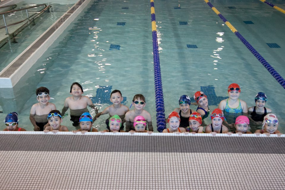 The Newmarket Stingrays Swim Club has more than 150 members.