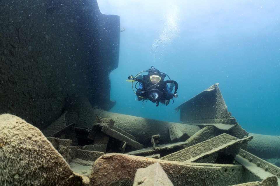 Wrecks are often the focus of local dives for the crew at Adventure Sports Newmarket.