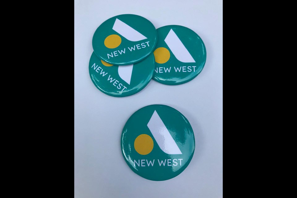 Arts New West's new logo is designed by graphic designer Johanna Bartel 