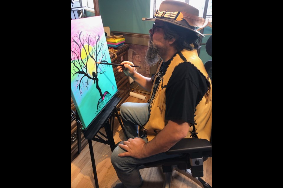 Indigenous artist James Groening used art as a way to learn more about his cultural roots. Learn about his style of art at his workshop on July 21. 