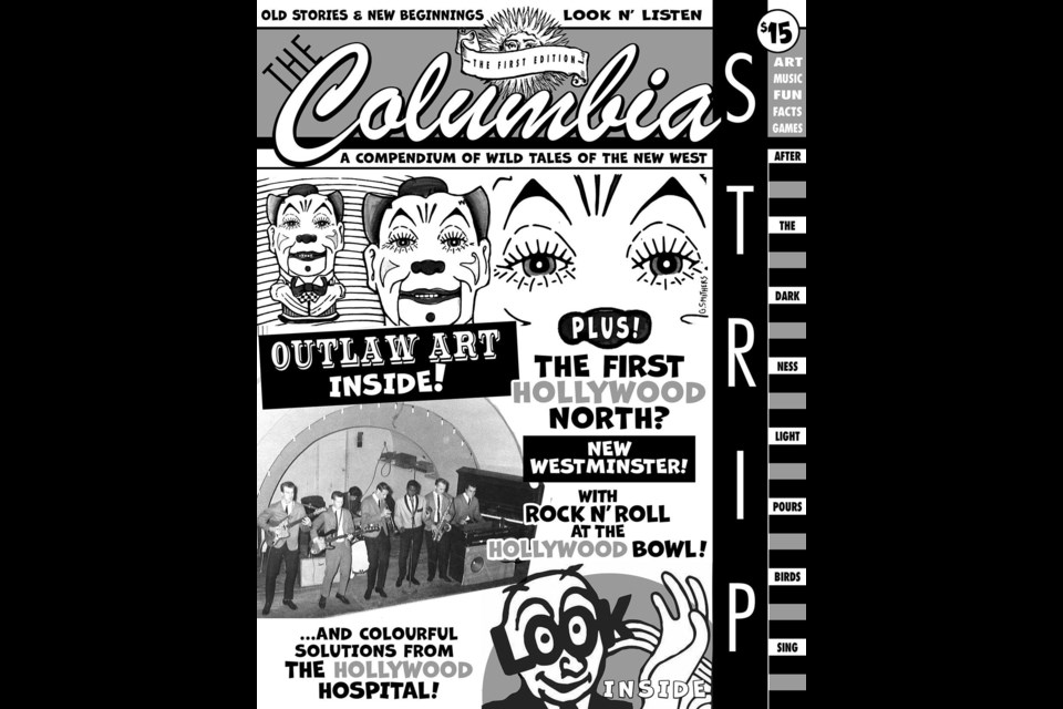 The club is supported by The Columbia Strip magazine, which includes art by local artists and stories specific to New West's history