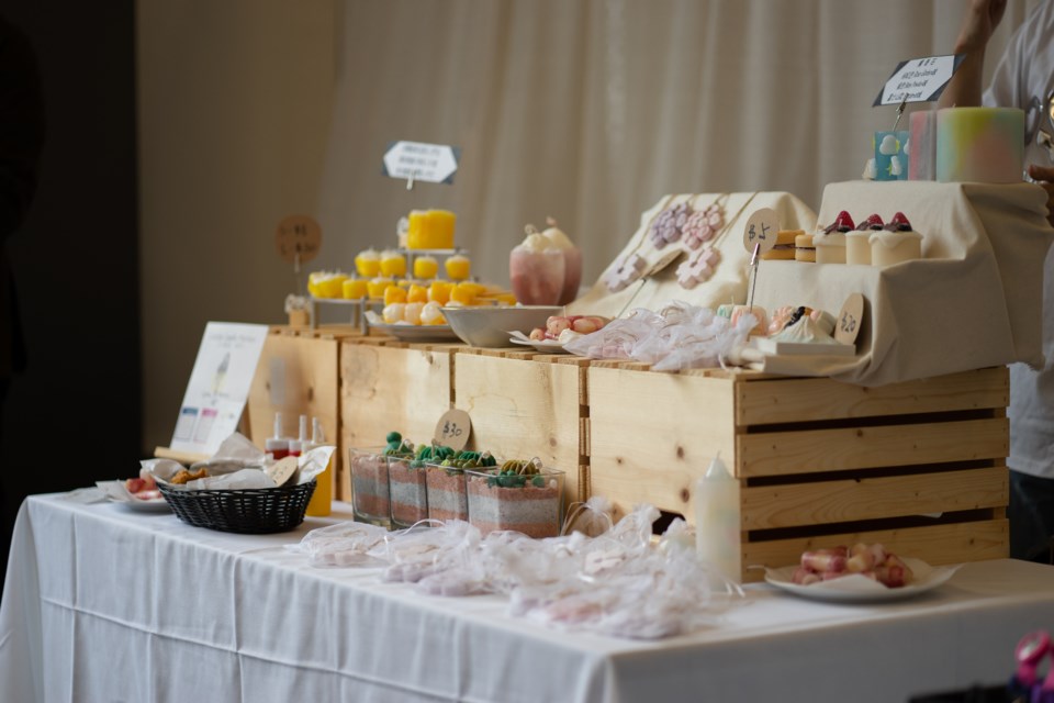 An artisan booth at a previous Vancouver Hong Kong Fair; this year's event is on Sunday, May 7