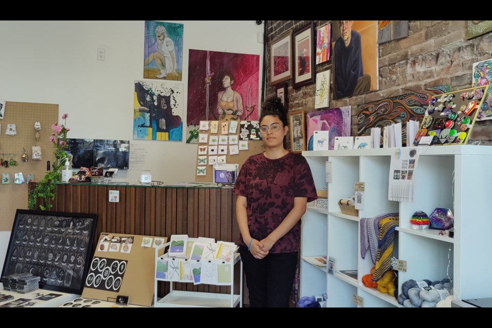 Mishel Arrieta started Arrieta Art Studio as a space where local artists can showcase their works, and people can drop in to learn or create art.