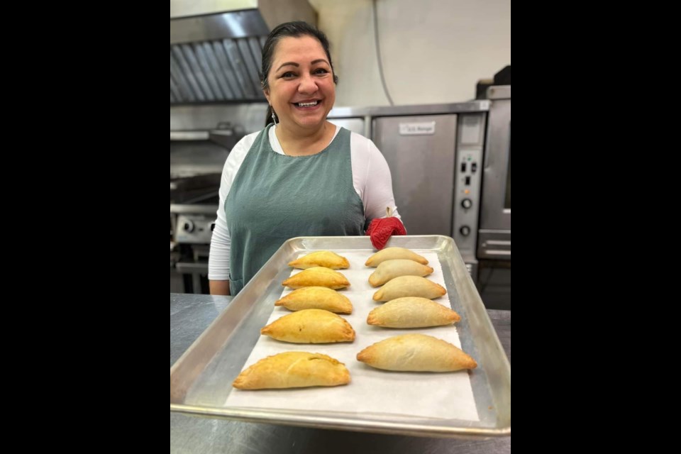 The Empanada Gal makes over 1,000 empanadas every day.