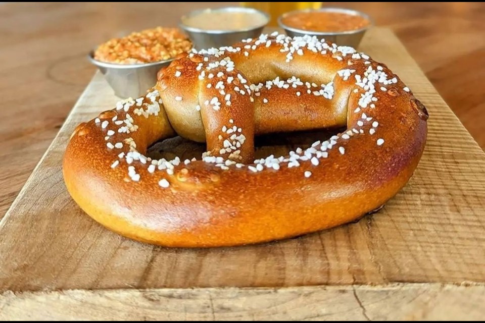 Alida Dube took half a year to perfect her pretzel recipe.