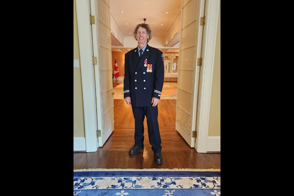 New West resident Mark Oscar Tuura received a Medal of Bravery Award from the Governor General for saving a man from drowning in the Fraser River. 