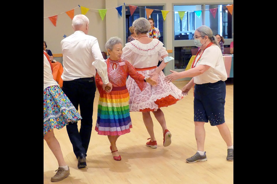 Senior Gay Straight Alliance first introduced its annual hoedown event in 2015. It has continued ever since with a break during the COVID-19 pandemic.