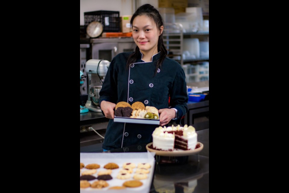 Vancouver-based pastry chef Angel Huang launched Angel's Pastries in  New West in the first week of March