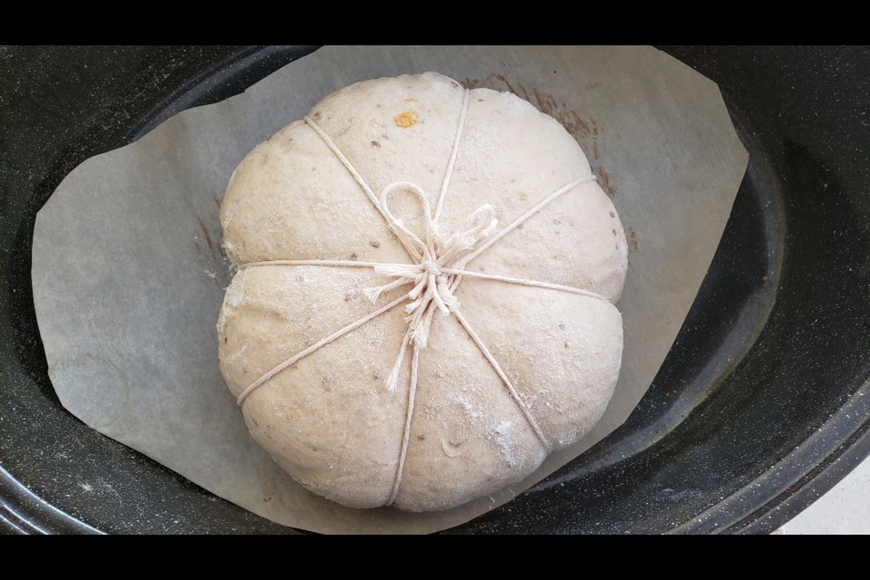 The biggest challenge in getting the shape is to get the right consistency of the dough. "My basic rule of thumb is 100 per cent flour, 70 per cent  water, 20 per cent starter, 2 per cent salt," said Marlowe.