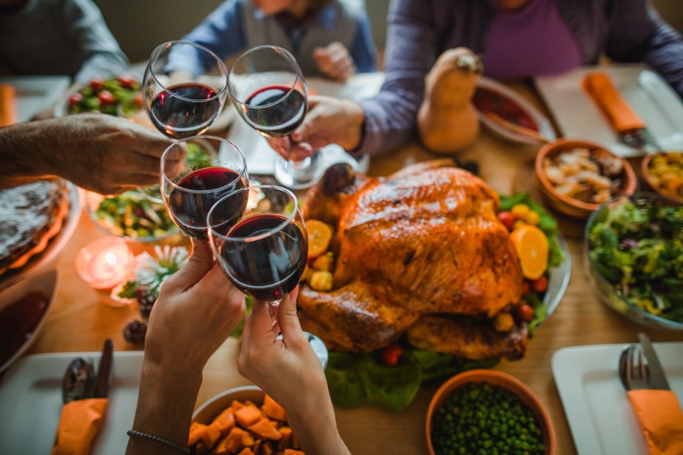 Thanksgiving spread