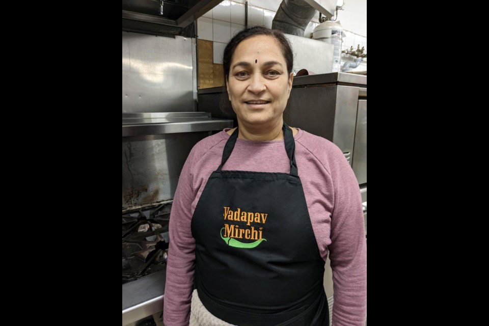 Geeta Batule launched her takeout business, Vada Pav Mirchi, during the pandemic.