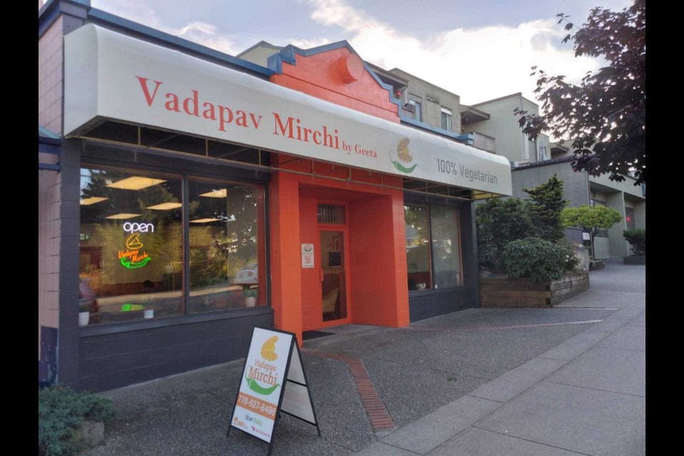 Vada Pav Mirchi operated out of a shared kitchen space on Fifth Avenue before opening up as a dine-in spot on 12th Street.