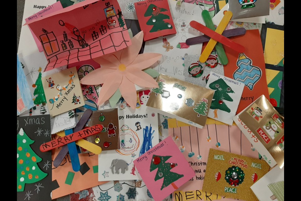 New West Public Library started its 'Holiday Hellos' initiative during the Pandemic to connect older and isolated members of the community with young or young at heart patrons.