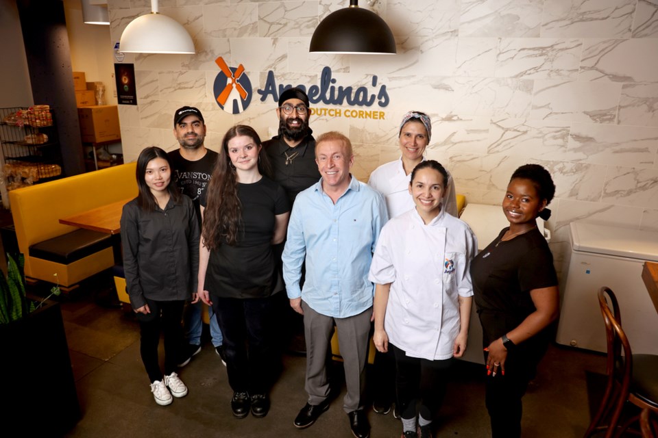 Angelina’s specializes in authentic Dutch food. 