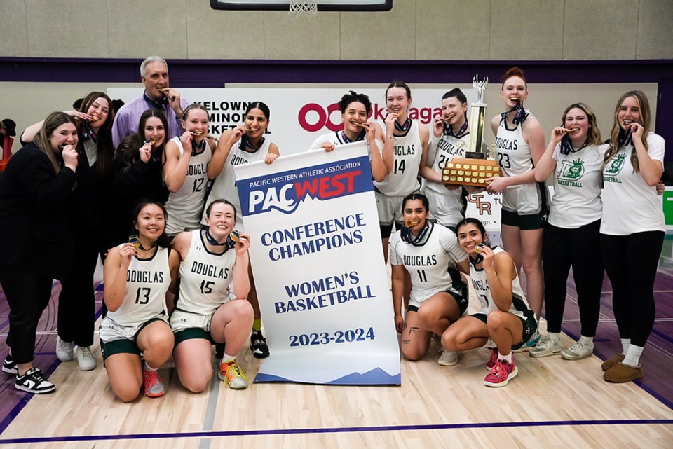 douglascollegeroyalswomensbasketballpacwestchampionship2024