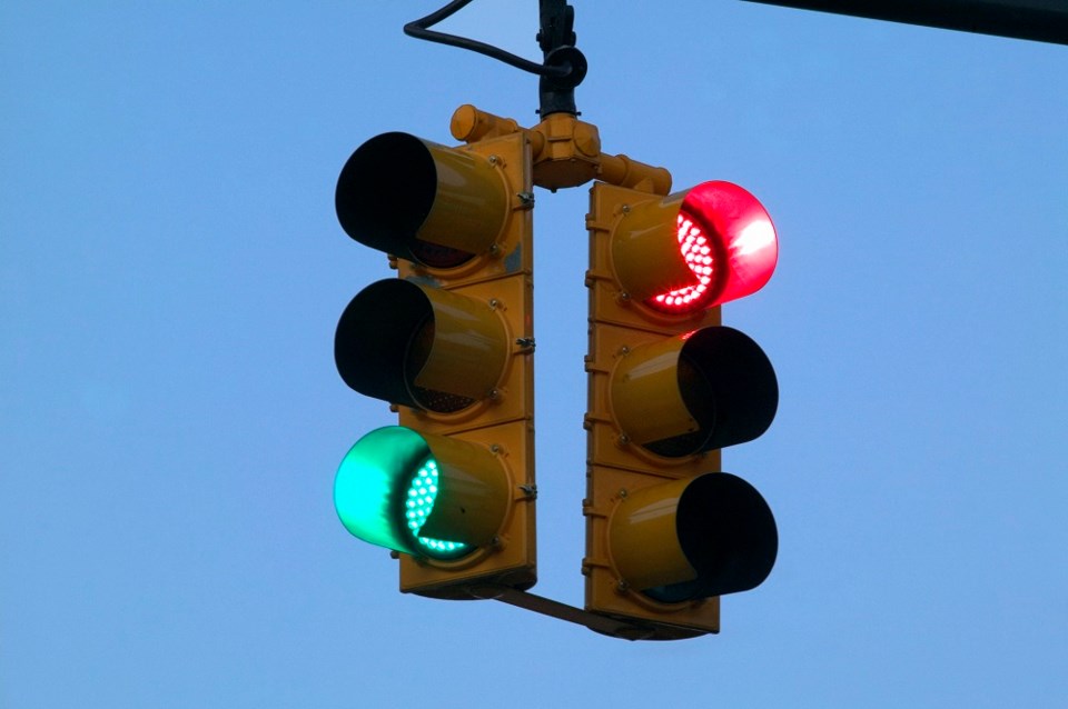 trafficlightgreenredintersectionalanscheintheimagebankgettyimages