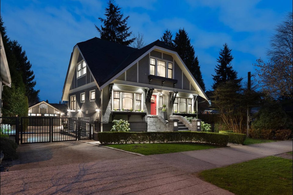 This Fourth Avenue home just sold for more than $3 million. Photo Zealty.ca 