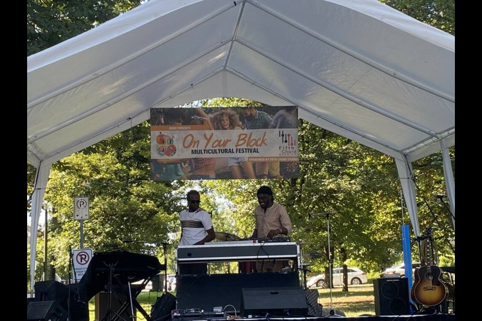 Main stage: On Your Block multicultural festival featured performers on the main stage on Fourth Street in Tipperary Park. photo Theresa McManus 