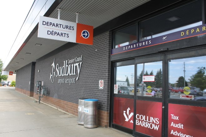 The secure area at the departures lounge at the Greater Sudbury Airport now has an expanded, updated business lounge to accommodate travellers looking to do business while waiting to take off.