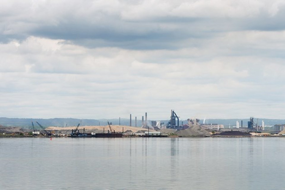 Algoma Steel export dock (Kenneth Armstrong photo)