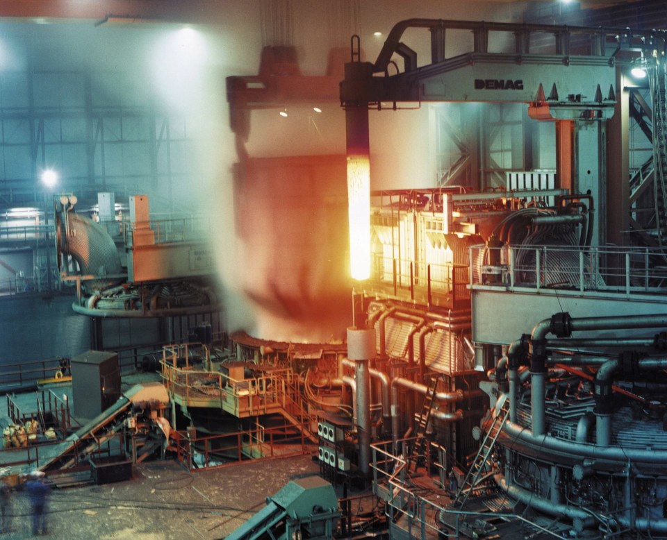 ArcelorMittal electric arc furnace